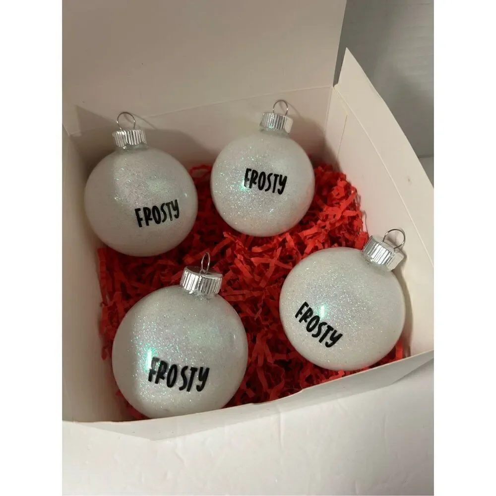 Frosty the Snowman Christmas ornaments